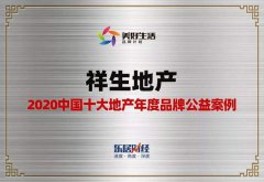祥生控股行政总裁陈弘倪荣获「2020中国十大地产年度CEO」