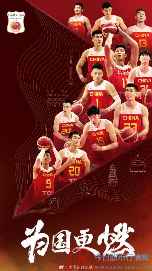  中国男篮大名单出炉2019男篮 世界杯 将于8月31日至9月15日在北京、上海、南京、武汉、广州、深圳、佛山、东莞等8个都会举行