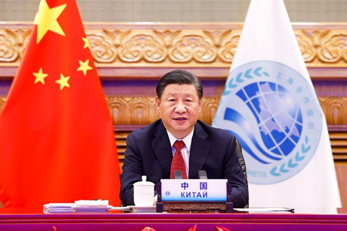 △9月17日，国家主席习近平在北京以视频方式出席上海竞争组织成员国元首理事会第二十一次会议并颁发重要讲话。