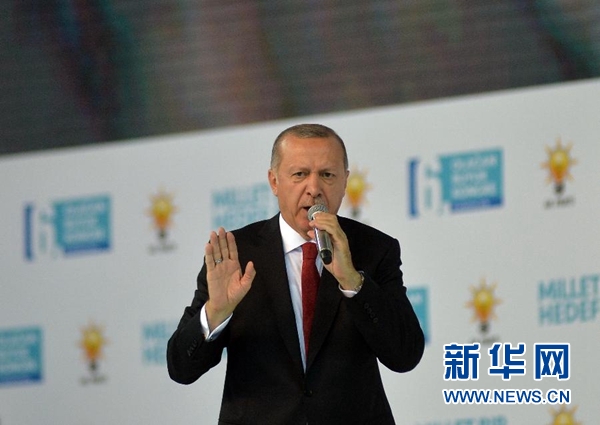 土耳其总统：不会向经济威逼屈服