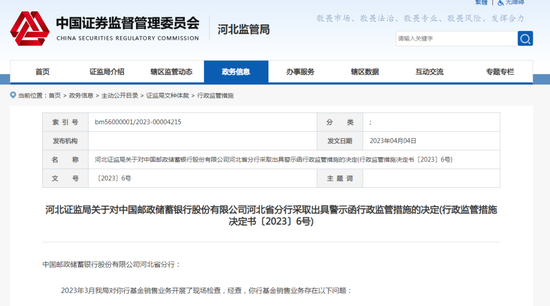 依据2020年6月22日发布的《中国邮政储备银行销售适用性施行计划》显示